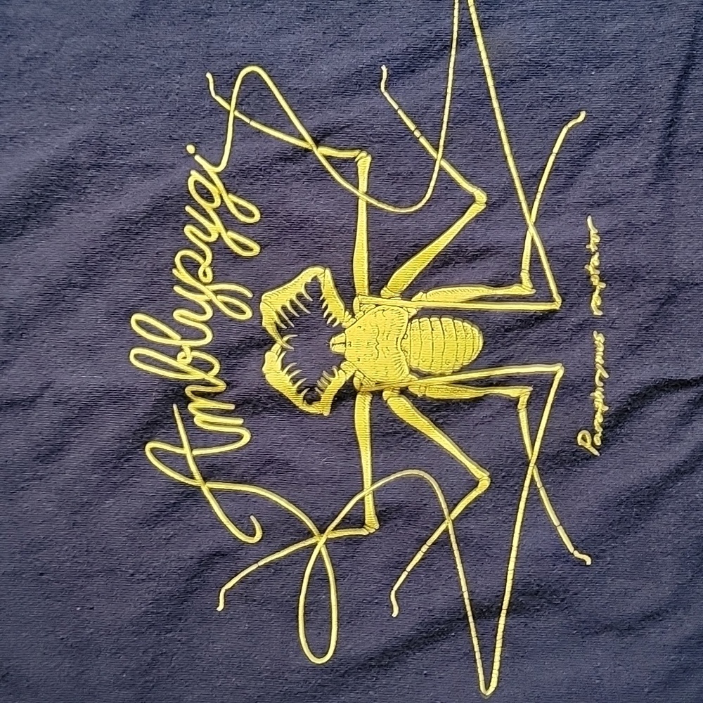 🐜🕷WHIP SCORPION TEE🐜size M🕷Navy Blue🐜EUC🕷